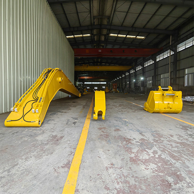 OEM ODM 20-50ton CAT320 ZX490 16M 18M Excavator Long Arm For Long Digging
